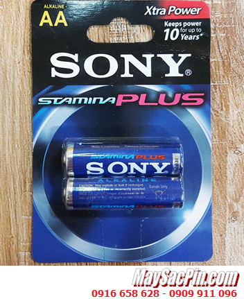 Sony LR6 AM3, Pin AA 1.5v Sony Alkaline Plus LR6 AM3 Extra Power chính hãng, Xuất xứ Indonesia